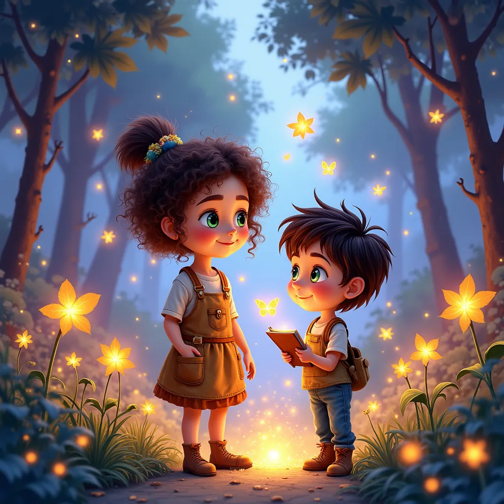 Fairytale where Roberta and Nico live magical adventures together.